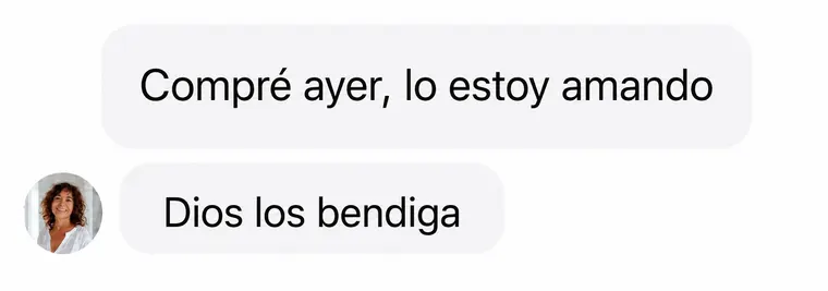 Testimonio: Compré ayer, lo estoy amando, Dios los bendiga